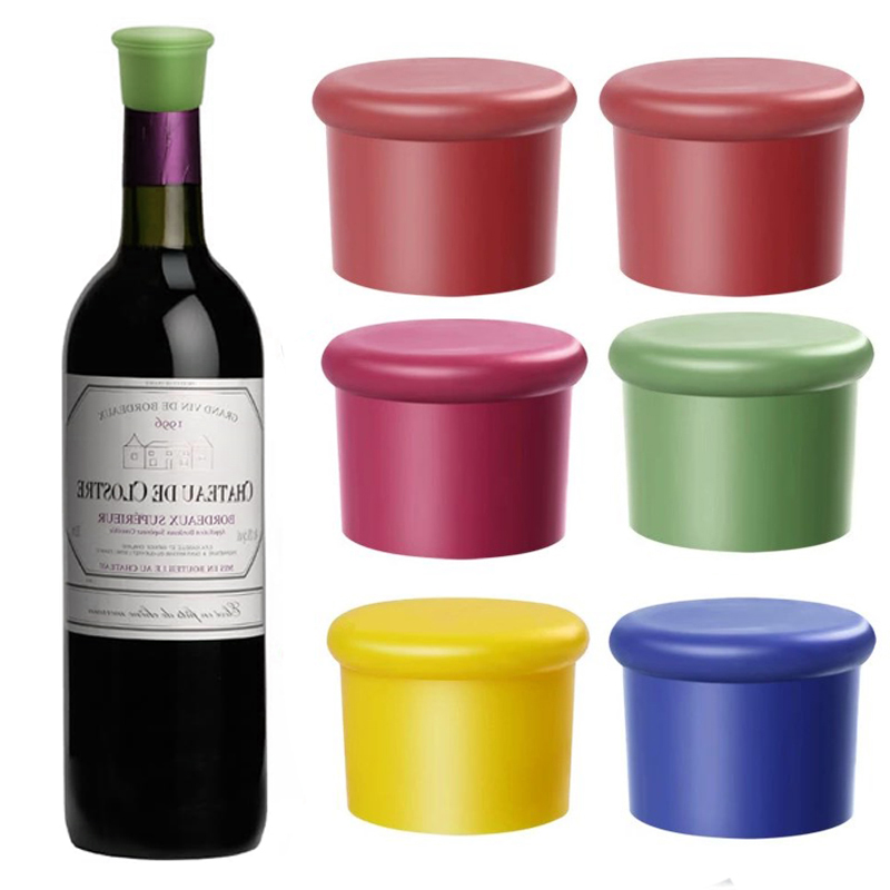 Wine Beer Spirits - Tapones de vino reutilizables, tapones de