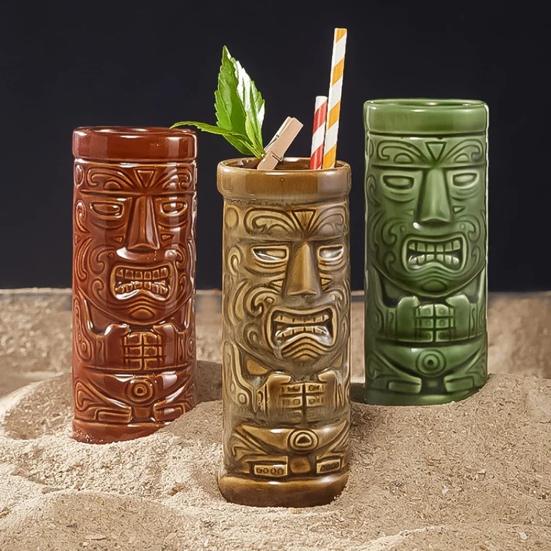 Taza Tiki hawaiana de 60 tipos - Wine Beer Cocktail reseña y precio