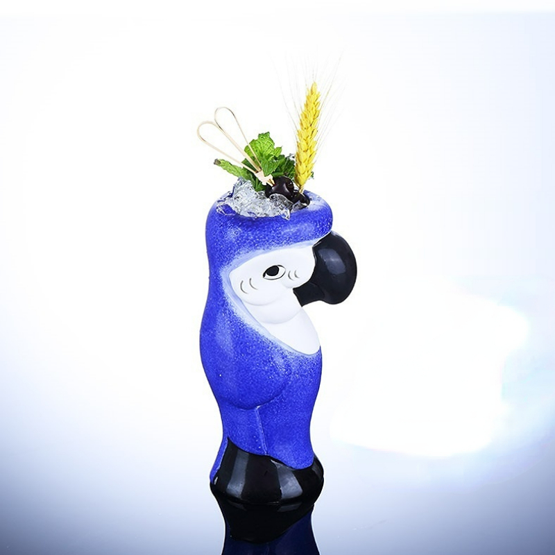 Tazas de cerámica de loro hawa - Wine Beer Cocktail reseña y precio