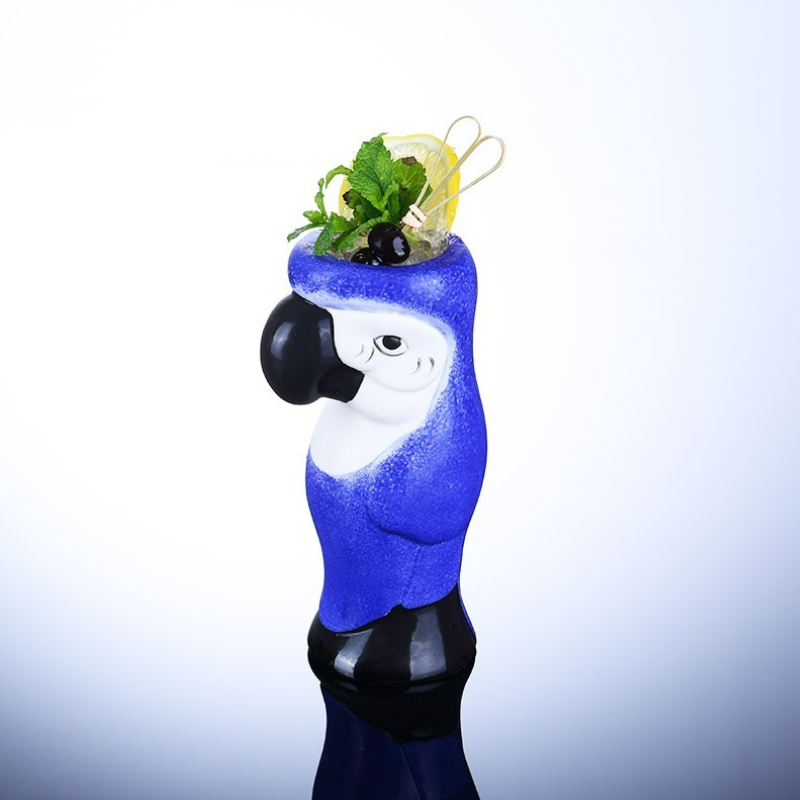 Tazas de cerámica de loro hawa - Wine Beer Cocktail reseña y precio