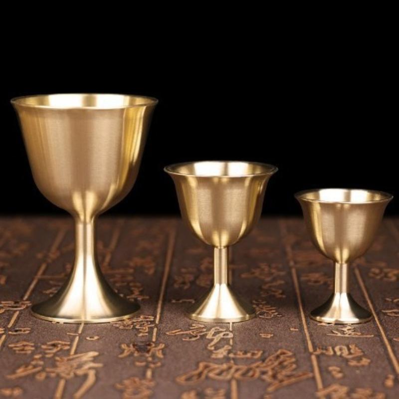 Taza Retro de Latón y Cobre, T - Wine Beer Glass reseña y precio