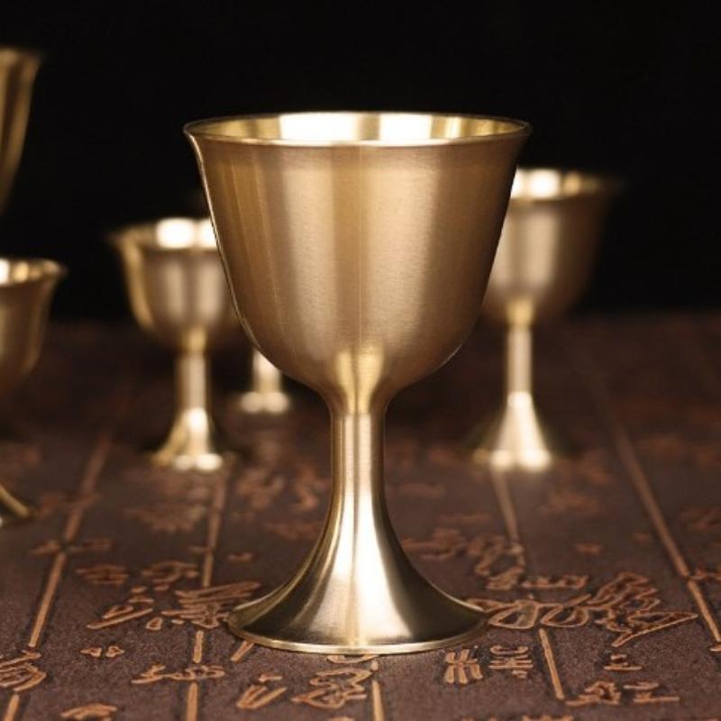 Taza Retro de Latón y Cobre, T - Wine Beer Glass reseña y precio