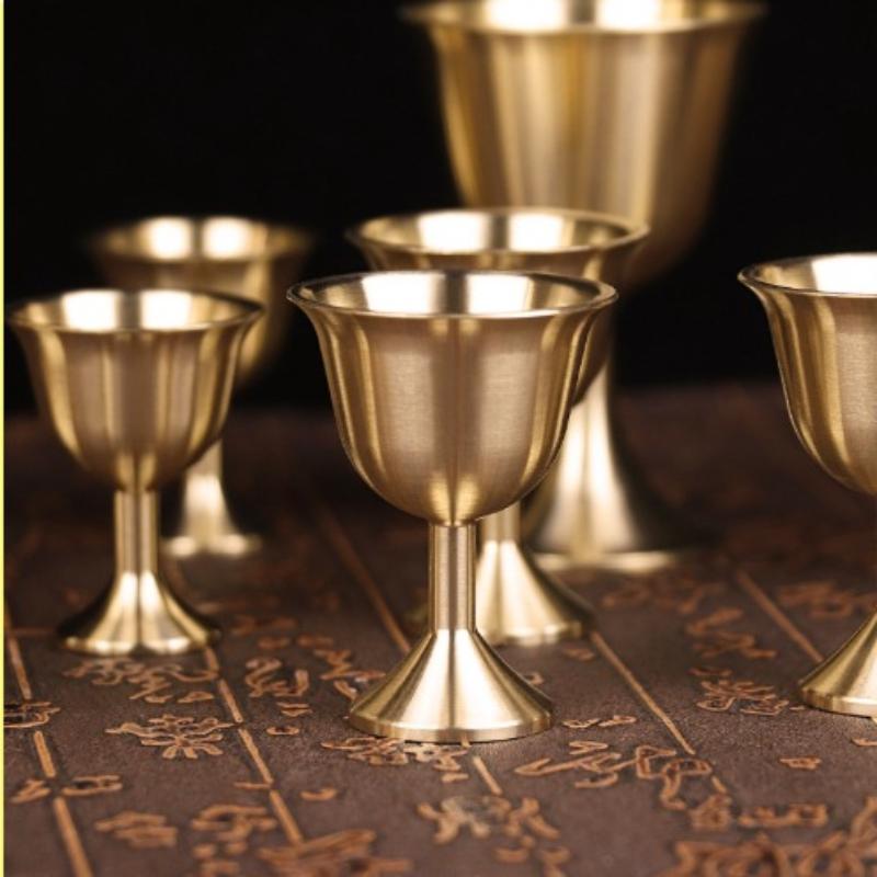 Taza Retro de Latón y Cobre, T - Wine Beer Glass reseña y precio