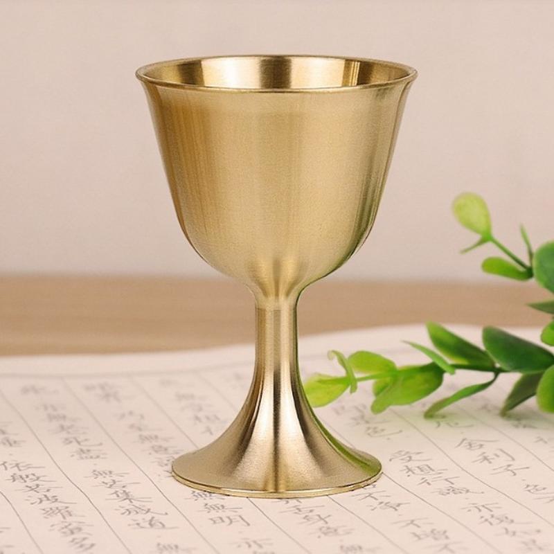 Taza Retro de Latón y Cobre, T - Wine Beer Glass reseña y precio