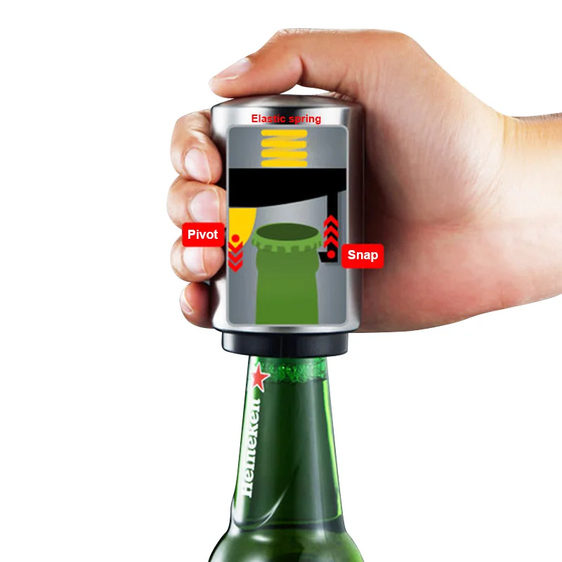 Abridor automático de botellas - Wine Beer Spirits reseña y precio