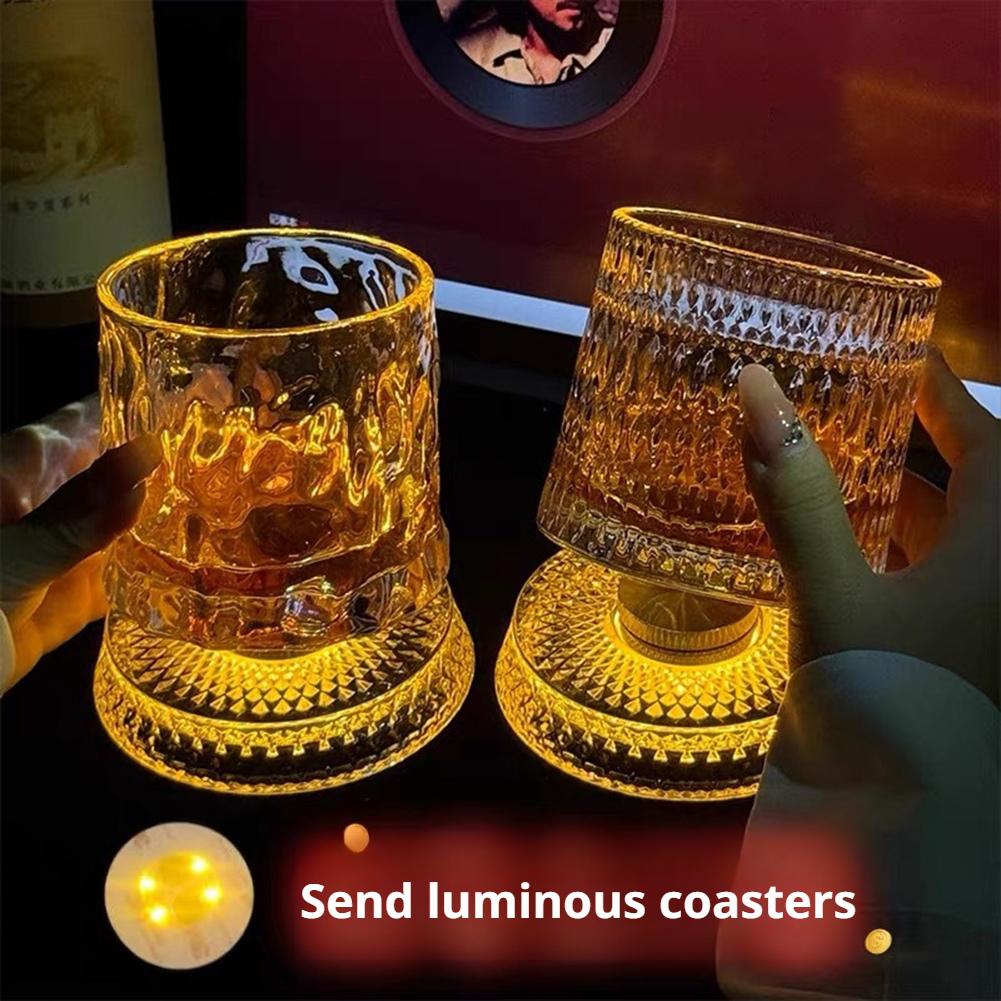 Vaso Giratorio para Whisky, Co - Wine Beer Cocktail reseña y precio