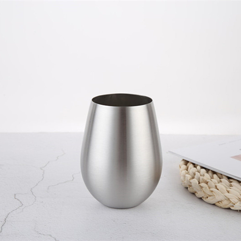 Vaso de Acero Inoxidable con F - Wine Beer Cocktail reseña y precio