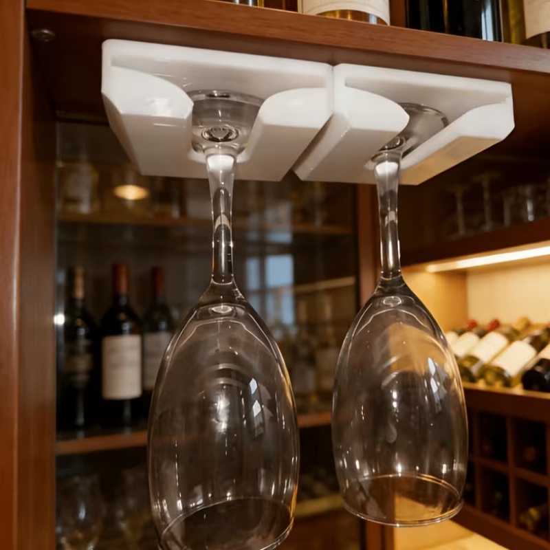 Soporte para copas de vino par - Wine & Beer Unlimited Spirits Photos reseña y precio