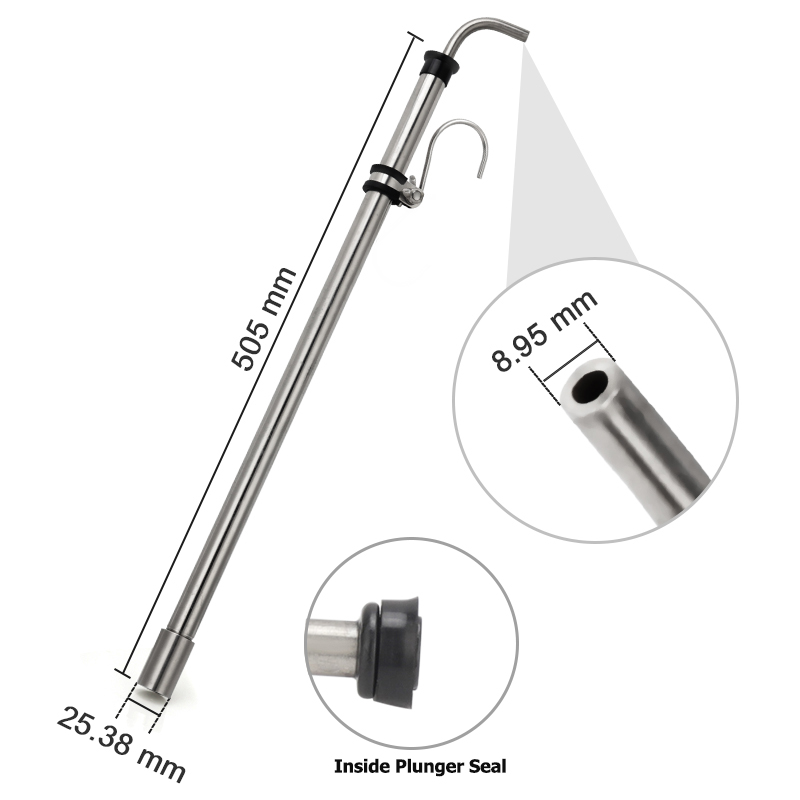 Sifón de cerveza de acero inox - Beer Wine Kit reseña y precio