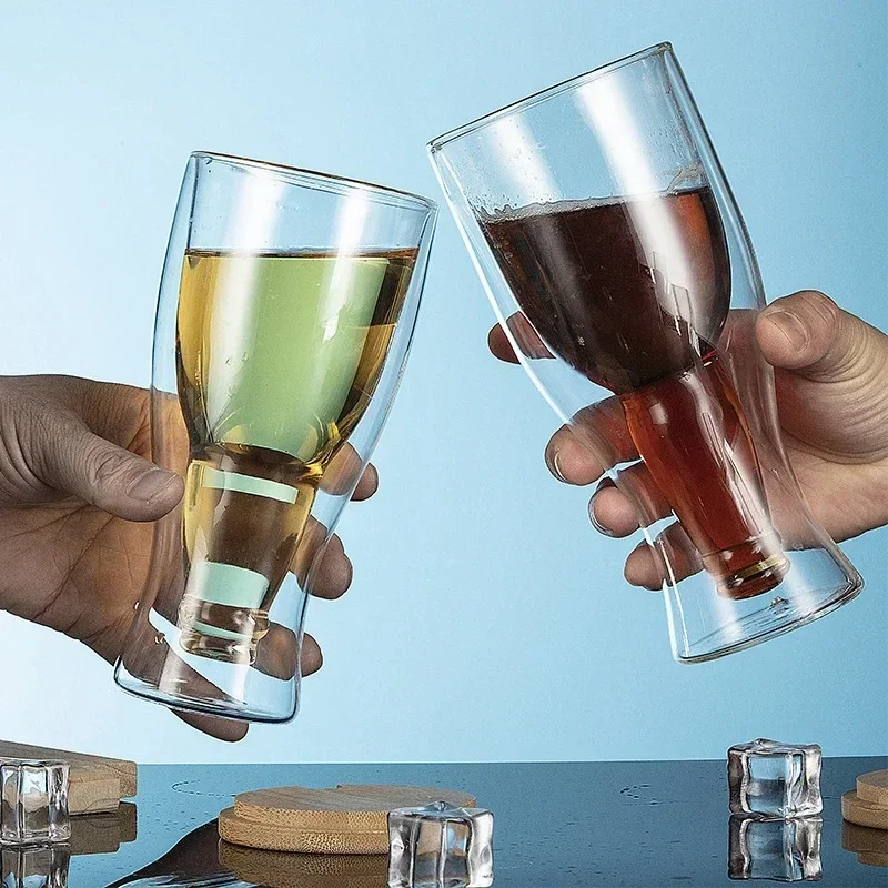 Taza creativa de copa de vino  - Wine Beer Spirits reseña y precio