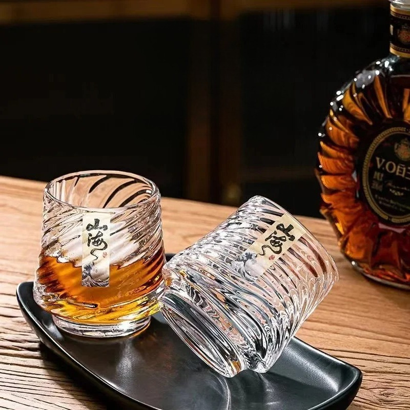 Juego de Vasos de Whisky de Cr - Wine Beer Cocktail reseña y precio