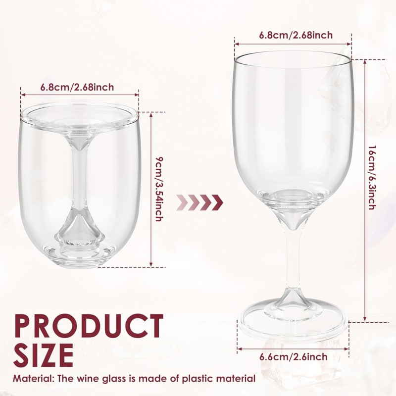 Copa de vino plegable, copa de - Wine & Beer Unlimited Spirits Photos reseña y precio