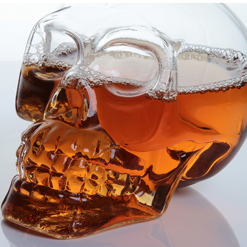 Decantador creativo con cabeza - Wine Beer Spirits reseña y precio