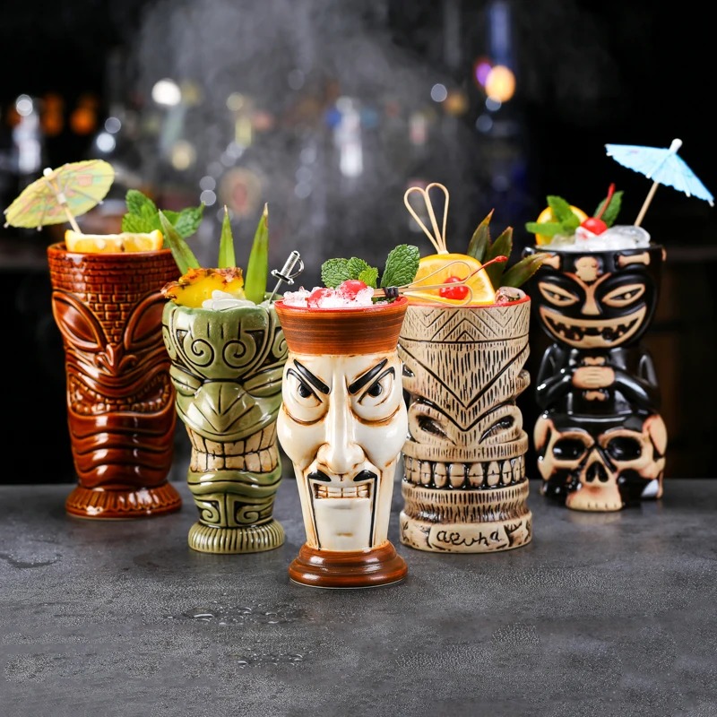 Taza de cerámica creativa, tót - Wine Beer Cocktail reseña y precio