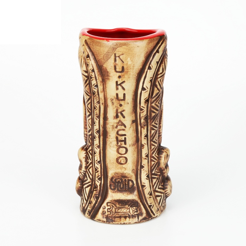 Taza de cóctel de tazas Tiki d - Wine Beer Cocktail reseña y precio